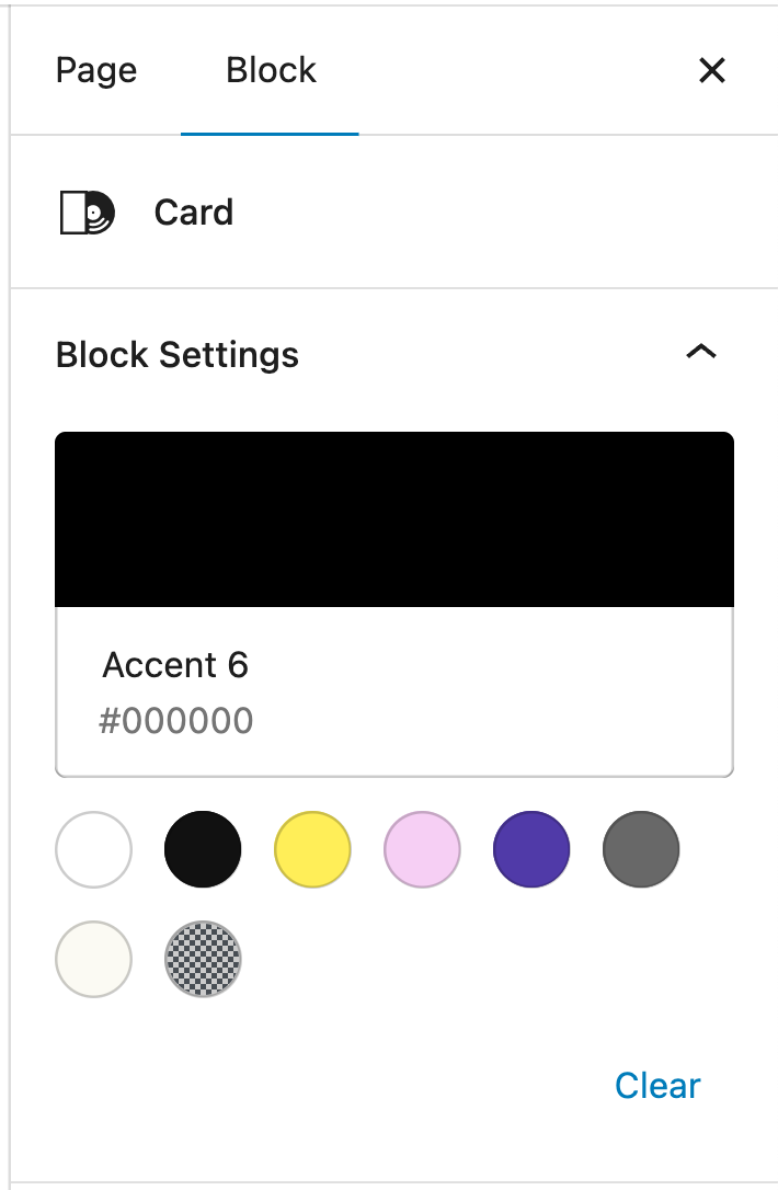 Fancoolo fields in gutenberg color picker