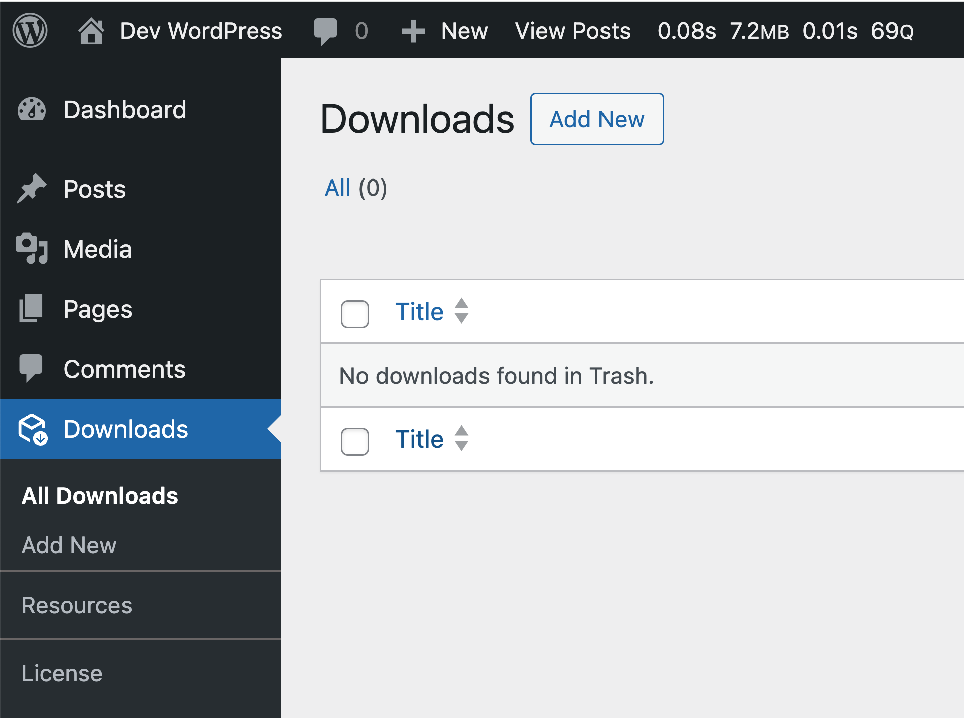 Wp hoster create download