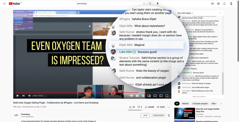 oxygen team is impressed 1