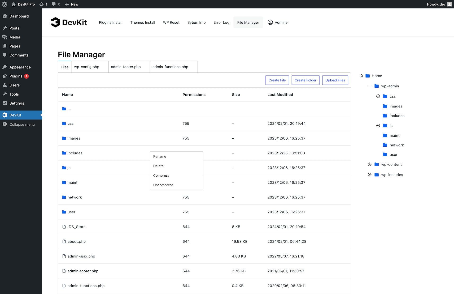 files manager 1